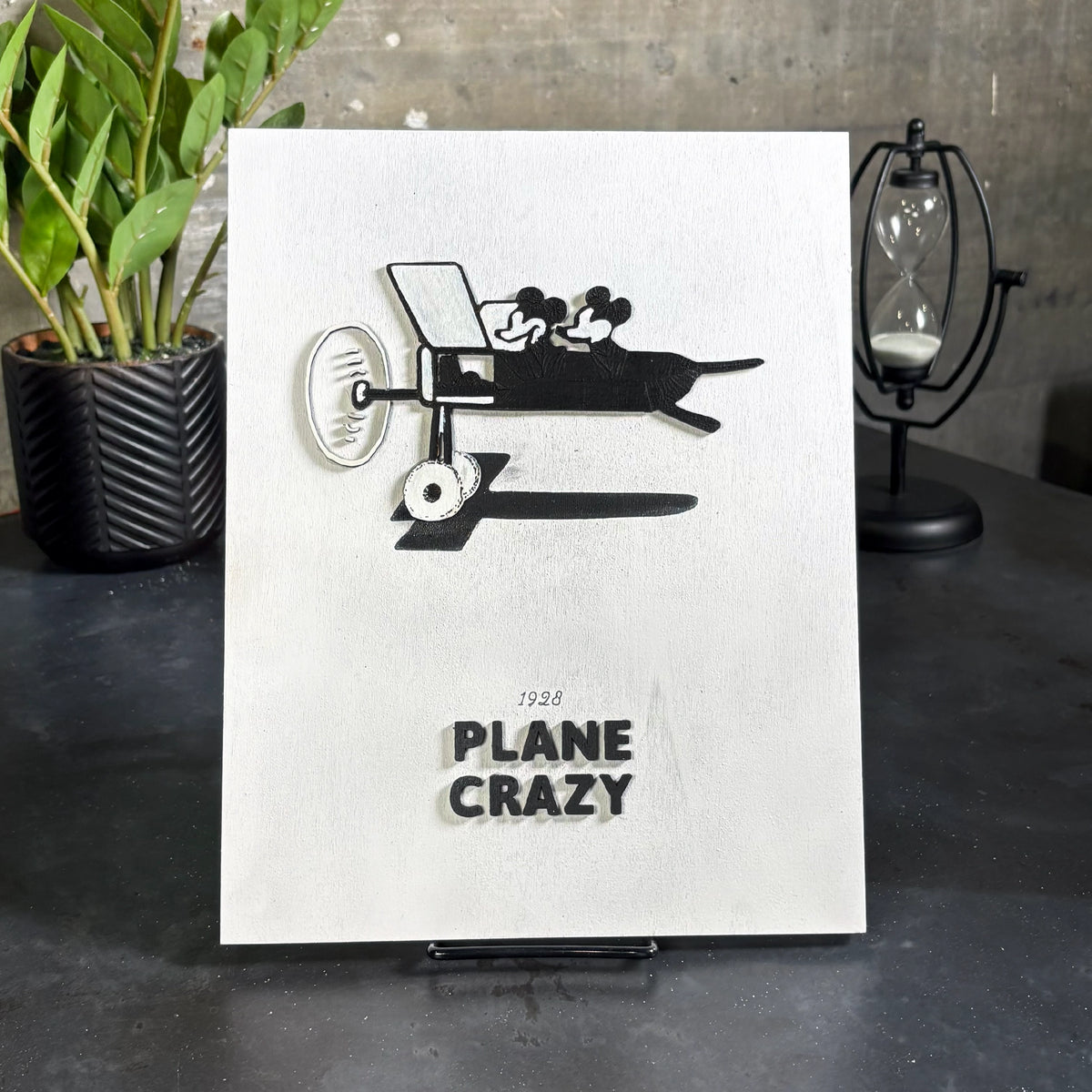 Plane Crazy Wall Art