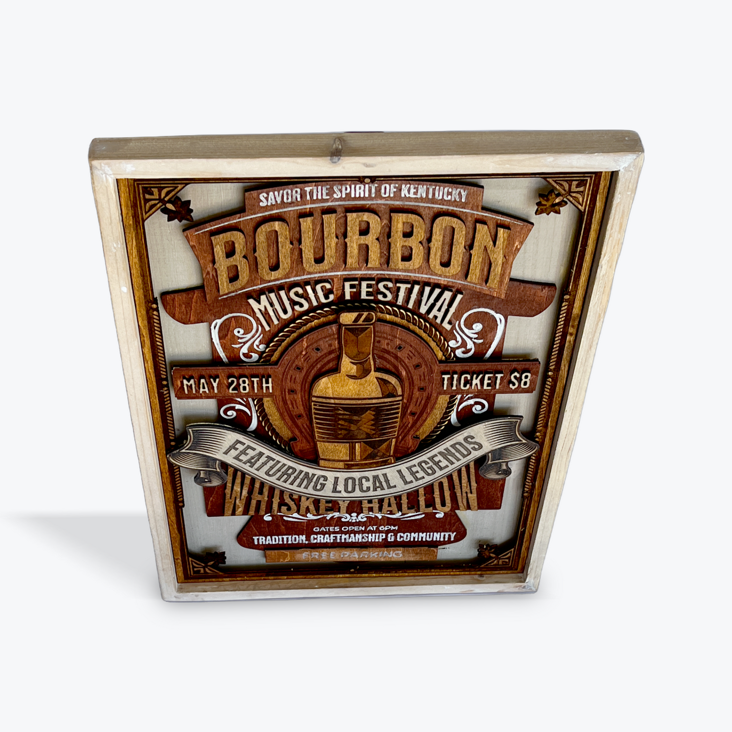 Bourbon Themed Wall Art