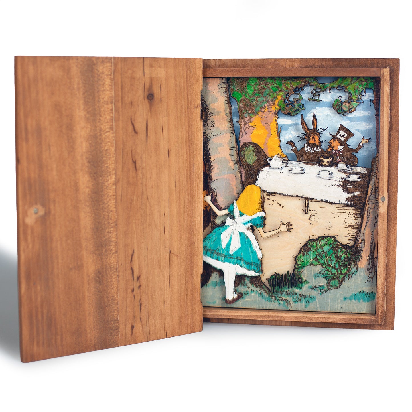 Alice in Wonderland 3D Book