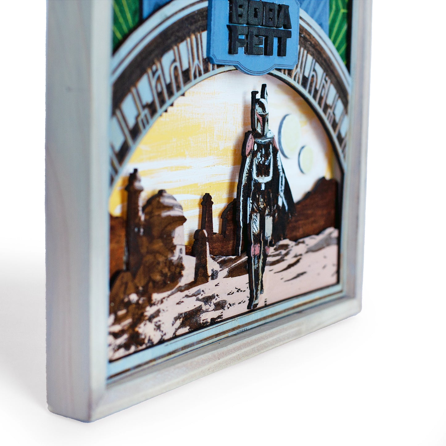 Boba Fett Star Wars 3D Wall Art