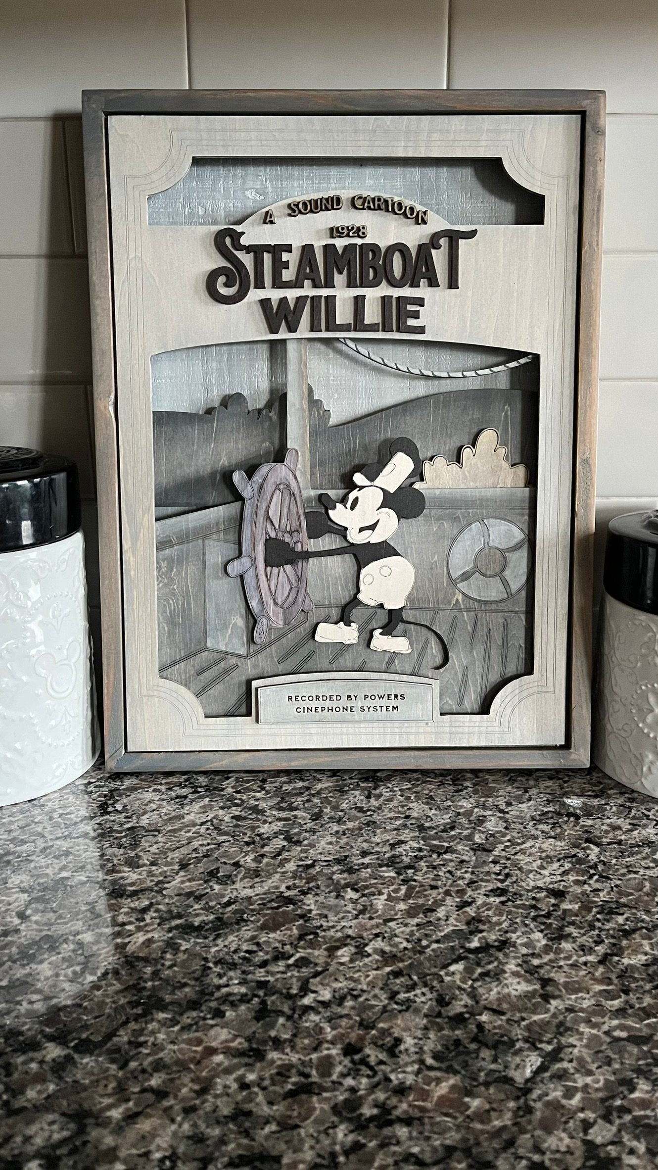 Steamboat Willie Wall Art