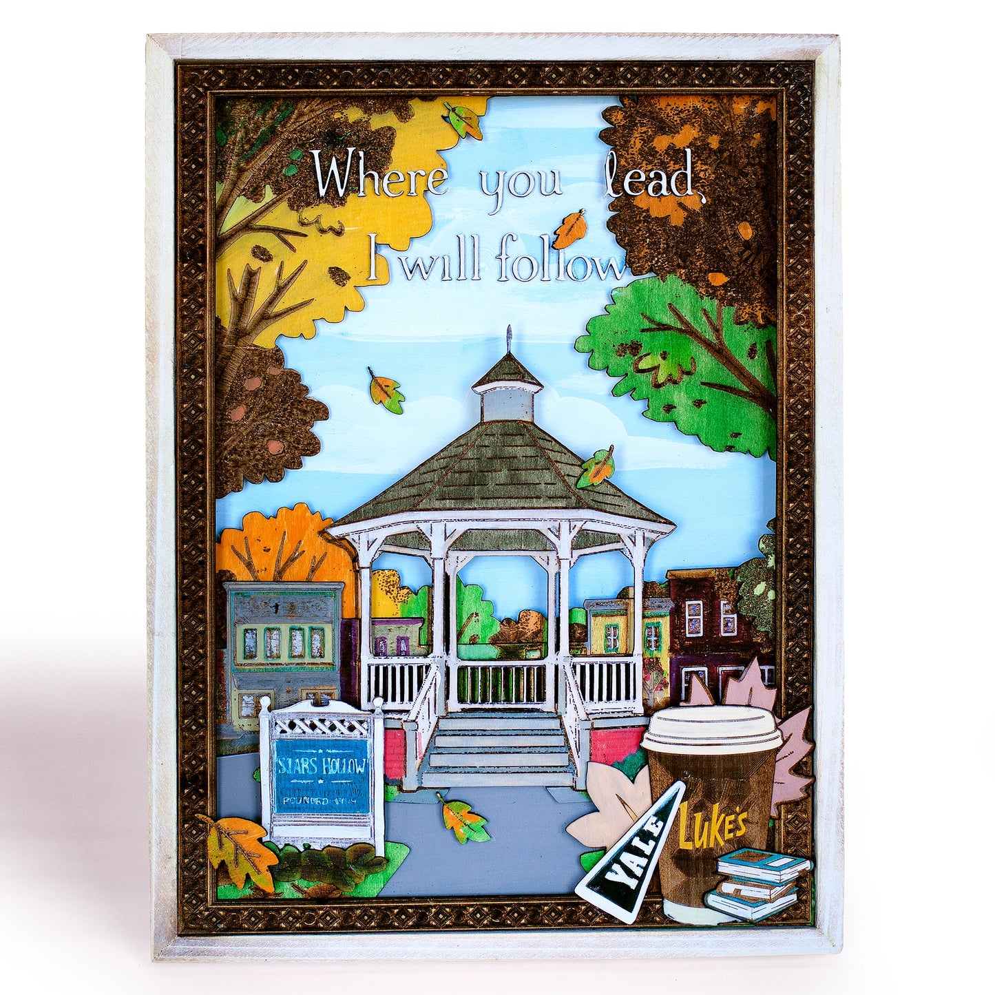 Gilmore Girls Stars Hollow 3D Wall Art
