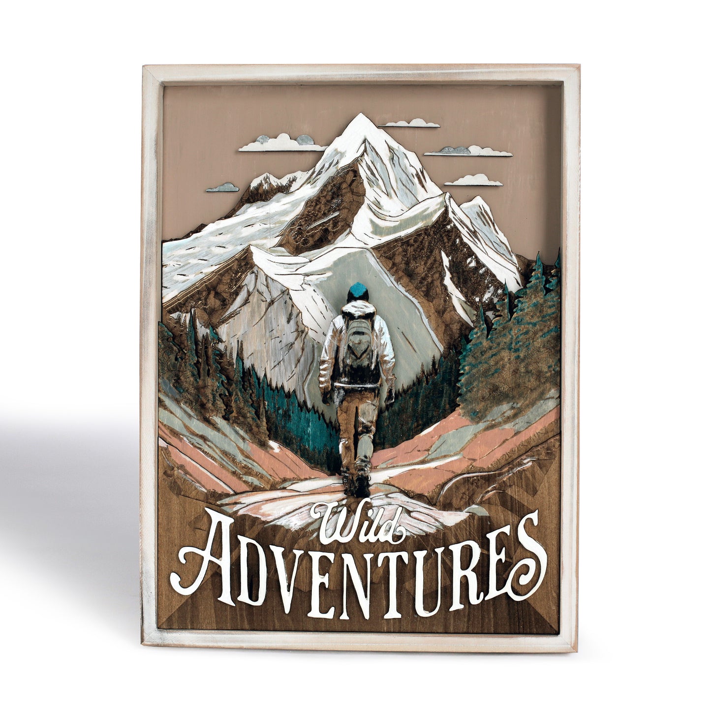 Hiking Wild Adventure Wall Art