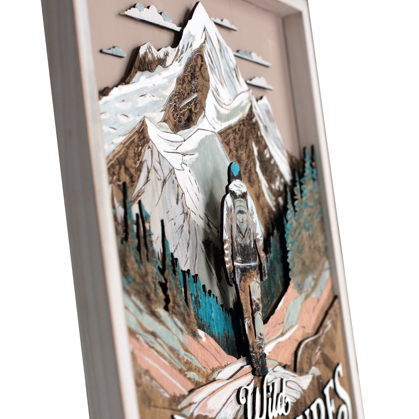 Hiking Wild Adventure Wall Art