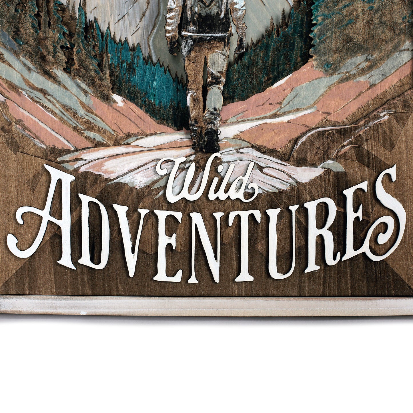 Hiking Wild Adventure Wall Art