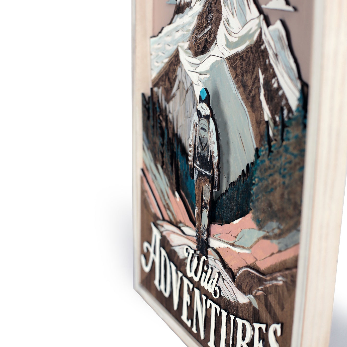 Hiking Wild Adventure Wall Art