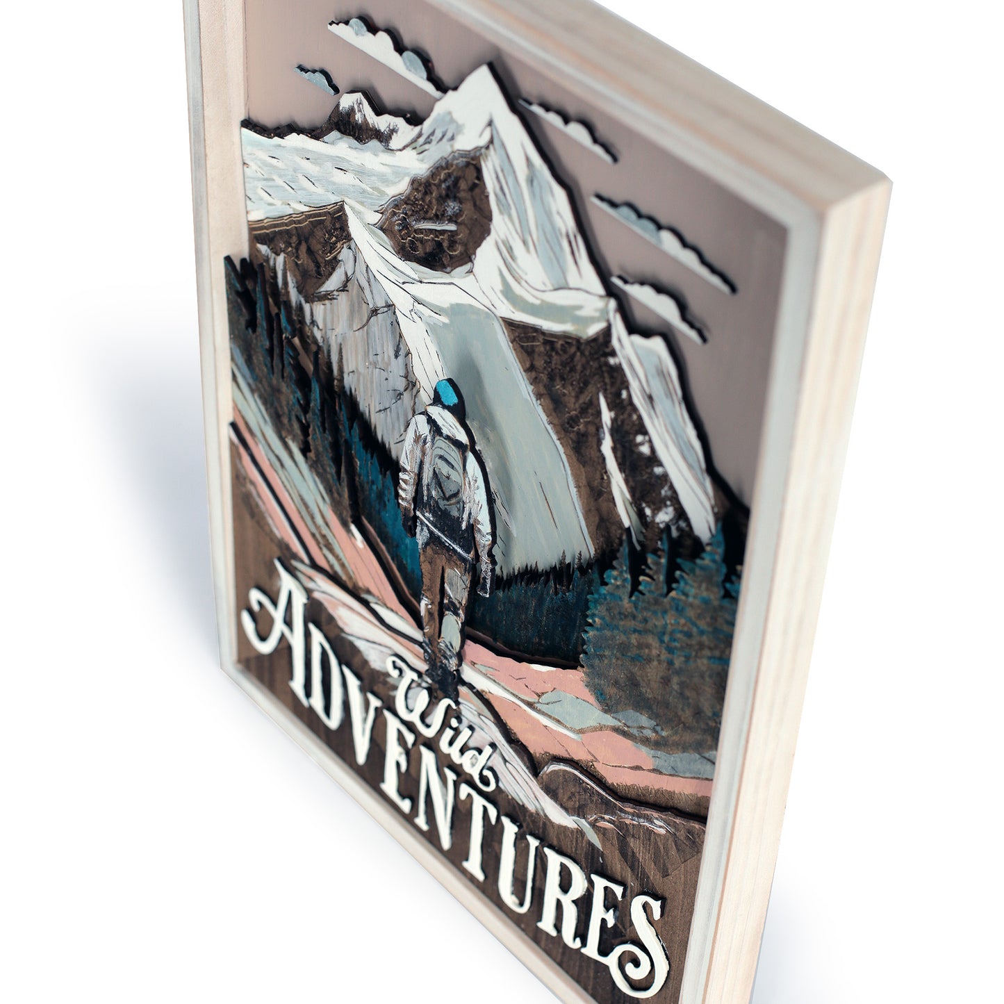 Hiking Wild Adventure Wall Art