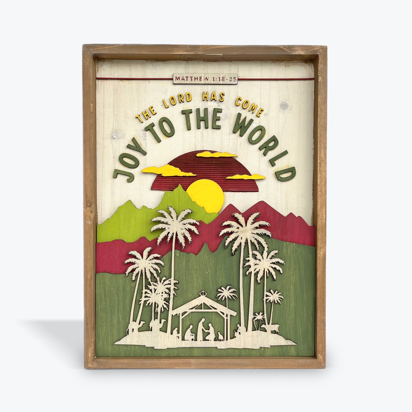Joy to the World | Christmas Wall Art