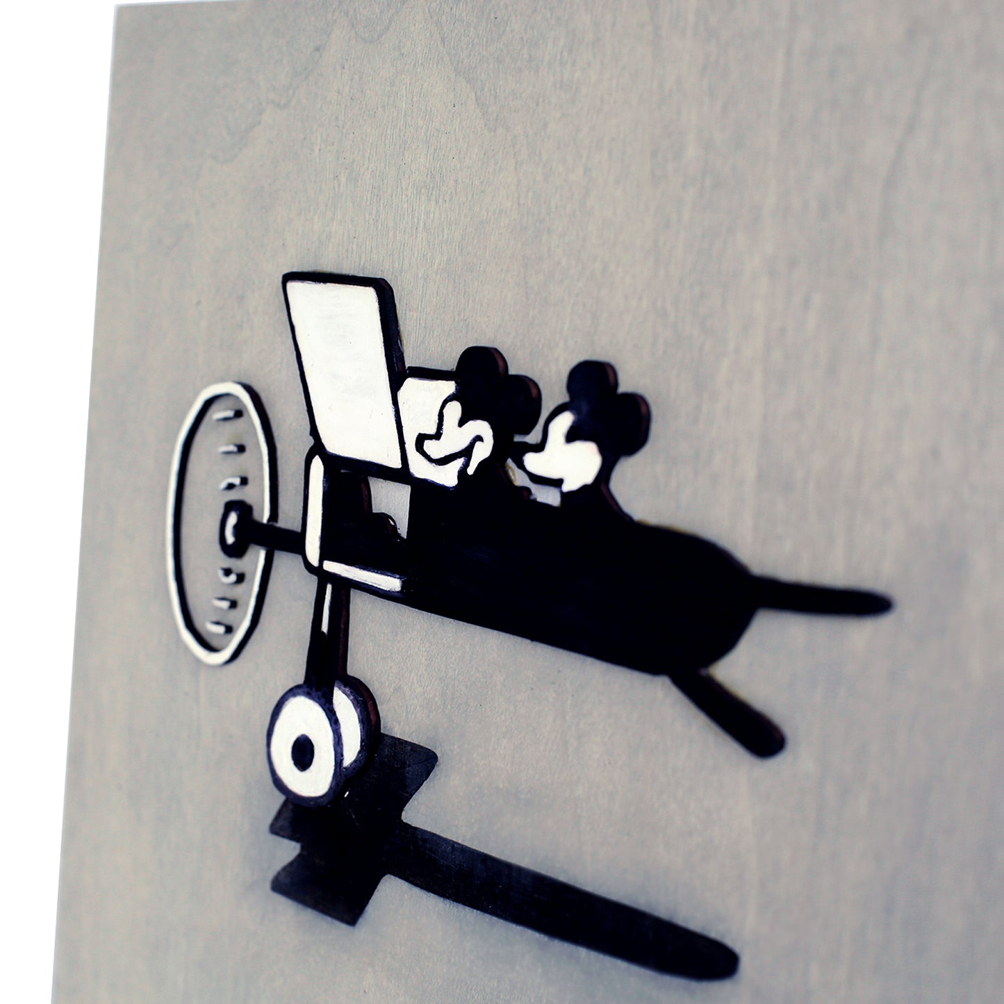 Plane Crazy Wall Art