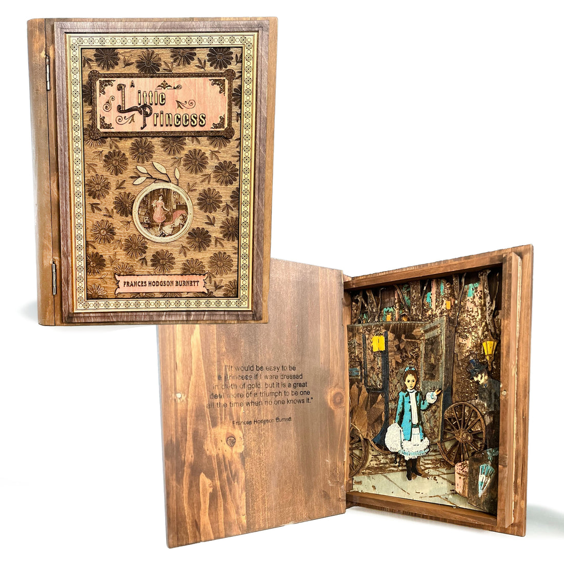 Custom 3D Book Art | A Little Princess
