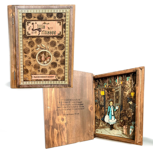 Custom 3D Book Art | A Little Princess