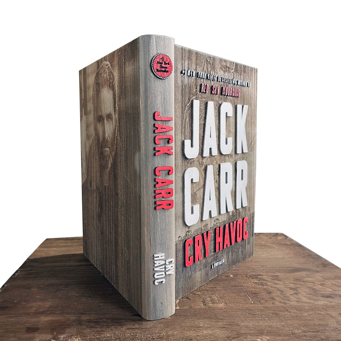 Custom 3D Book Art | Jack Carr's Cry Havoc