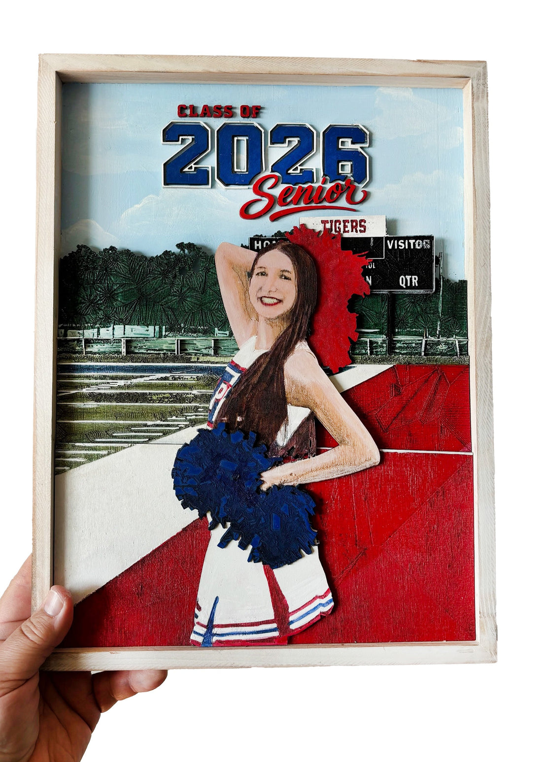 Custom Graduation Gift | 3D Wall Art