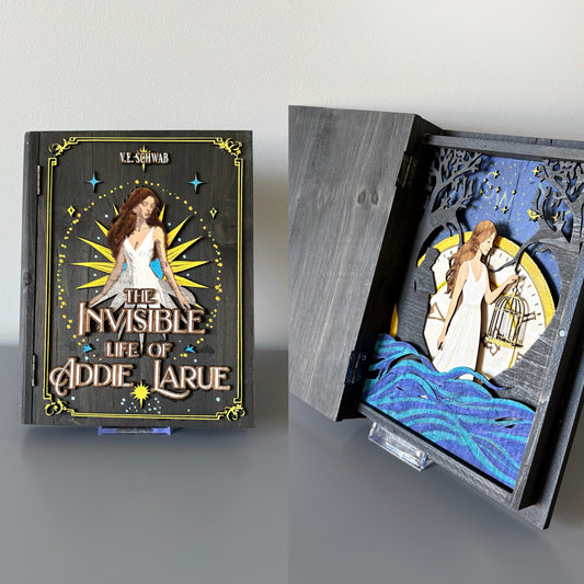 3D Book Art | The Invisible Life of Addie LaRue