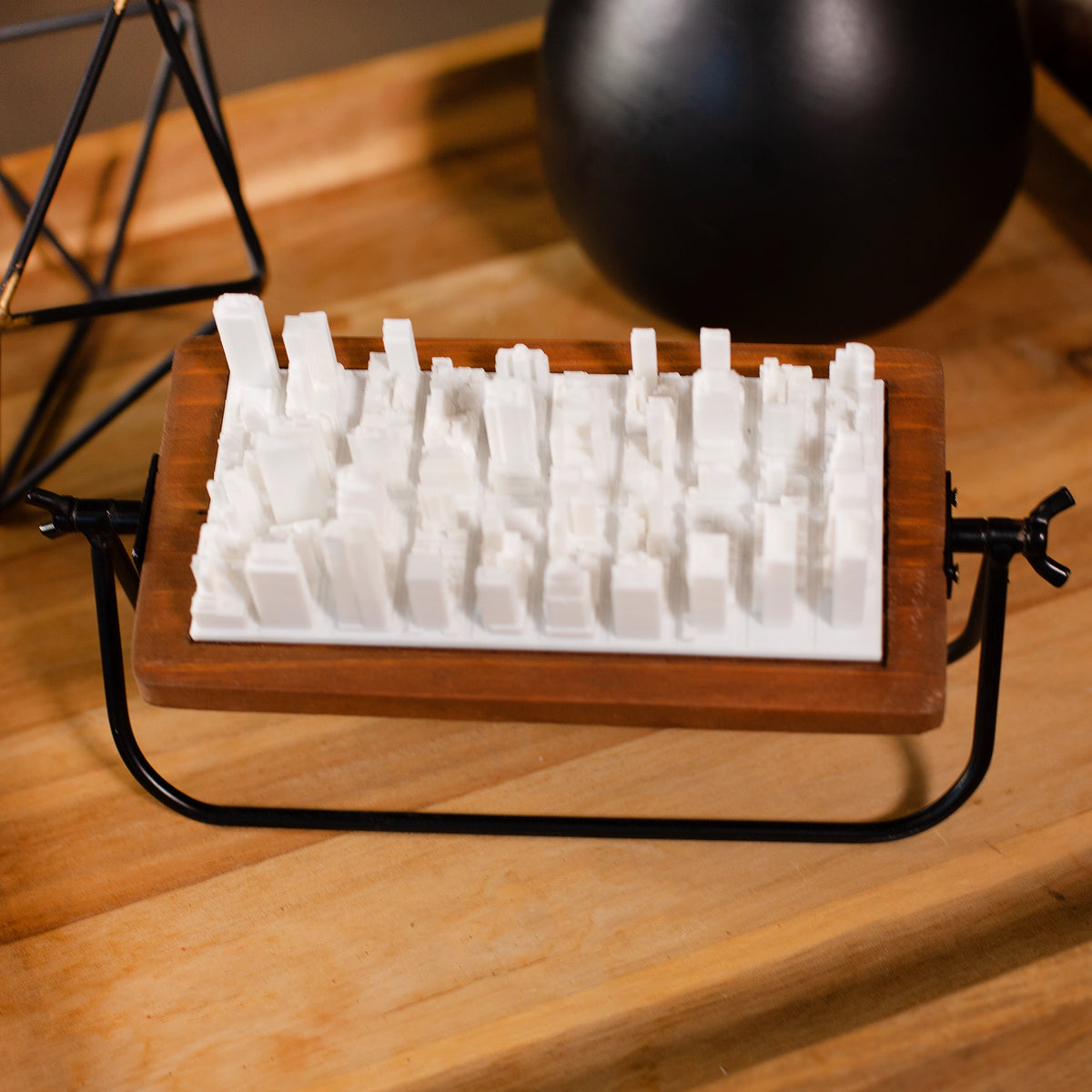 New York City Skyline Rotating 3D Desk Art
