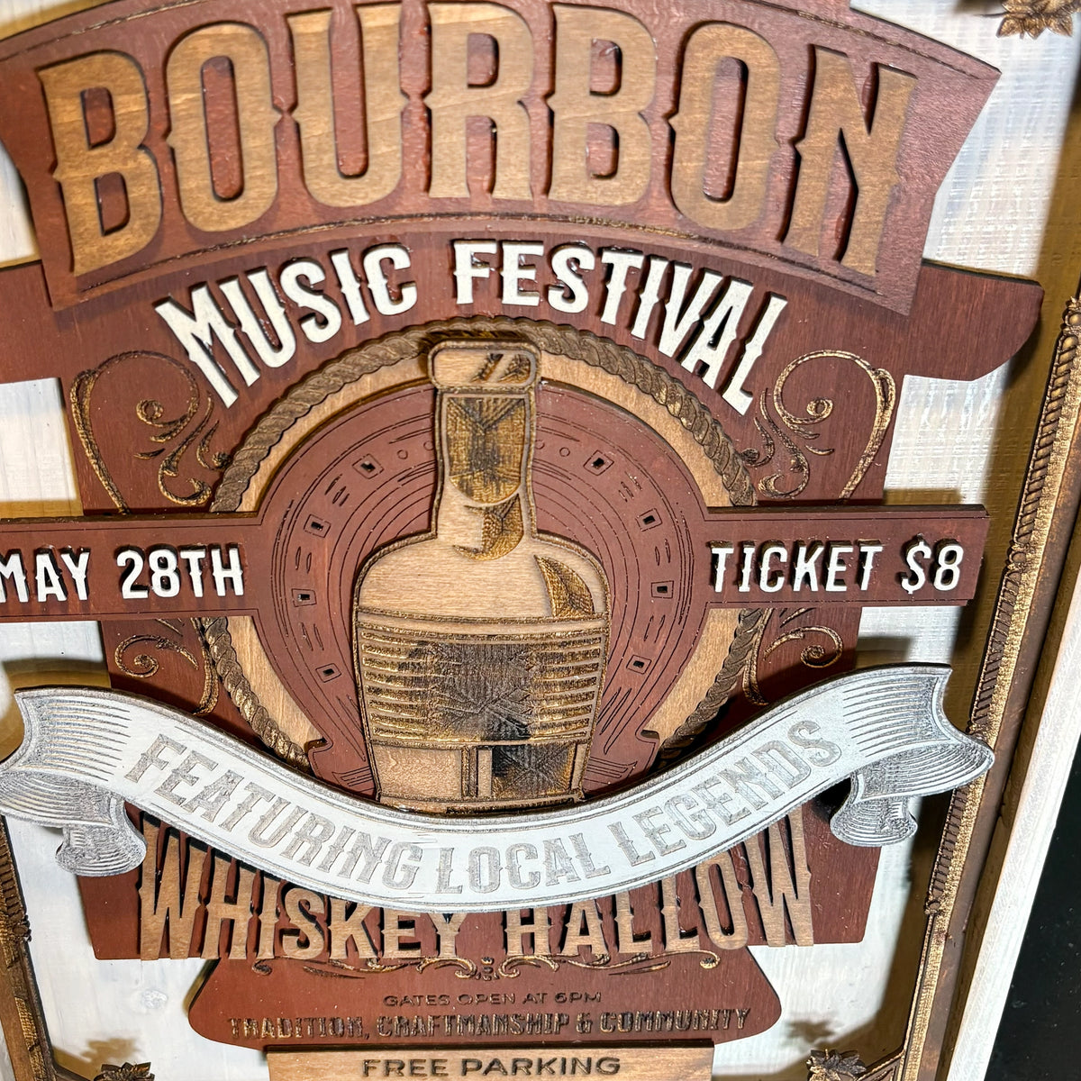 Bourbon Themed Wall Art