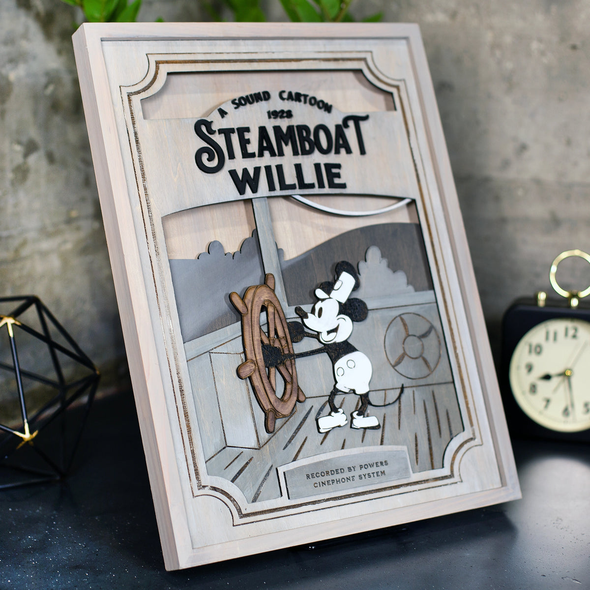Steamboat Willie Wall Art