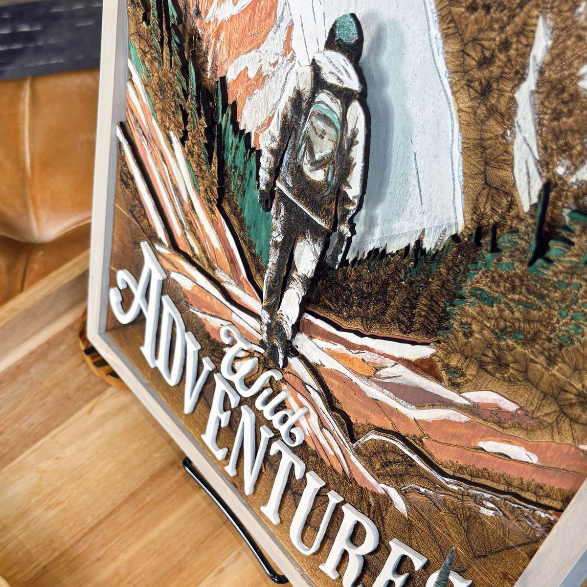 Hiking Wild Adventure Wall Art