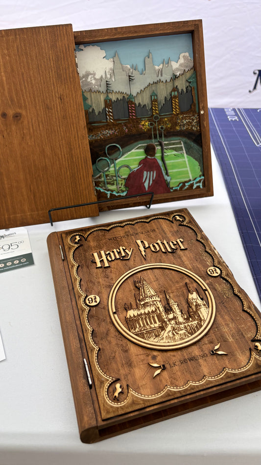 Harry Potter 3D Book Art