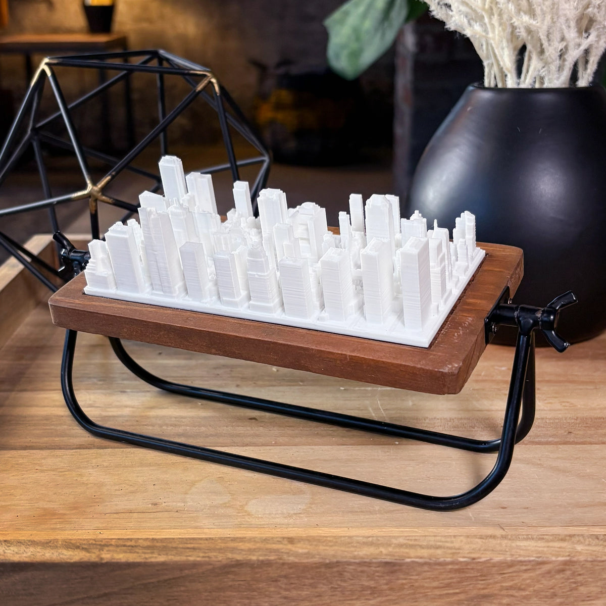 New York City Skyline Rotating 3D Desk Art
