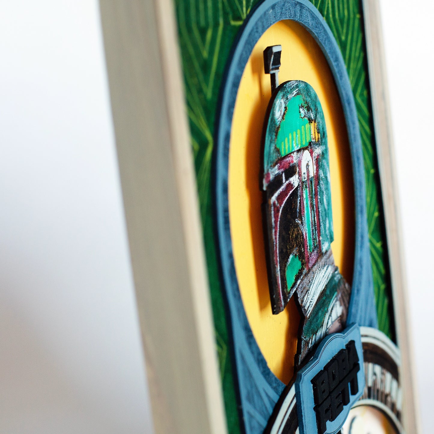 Boba Fett Star Wars 3D Wall Art
