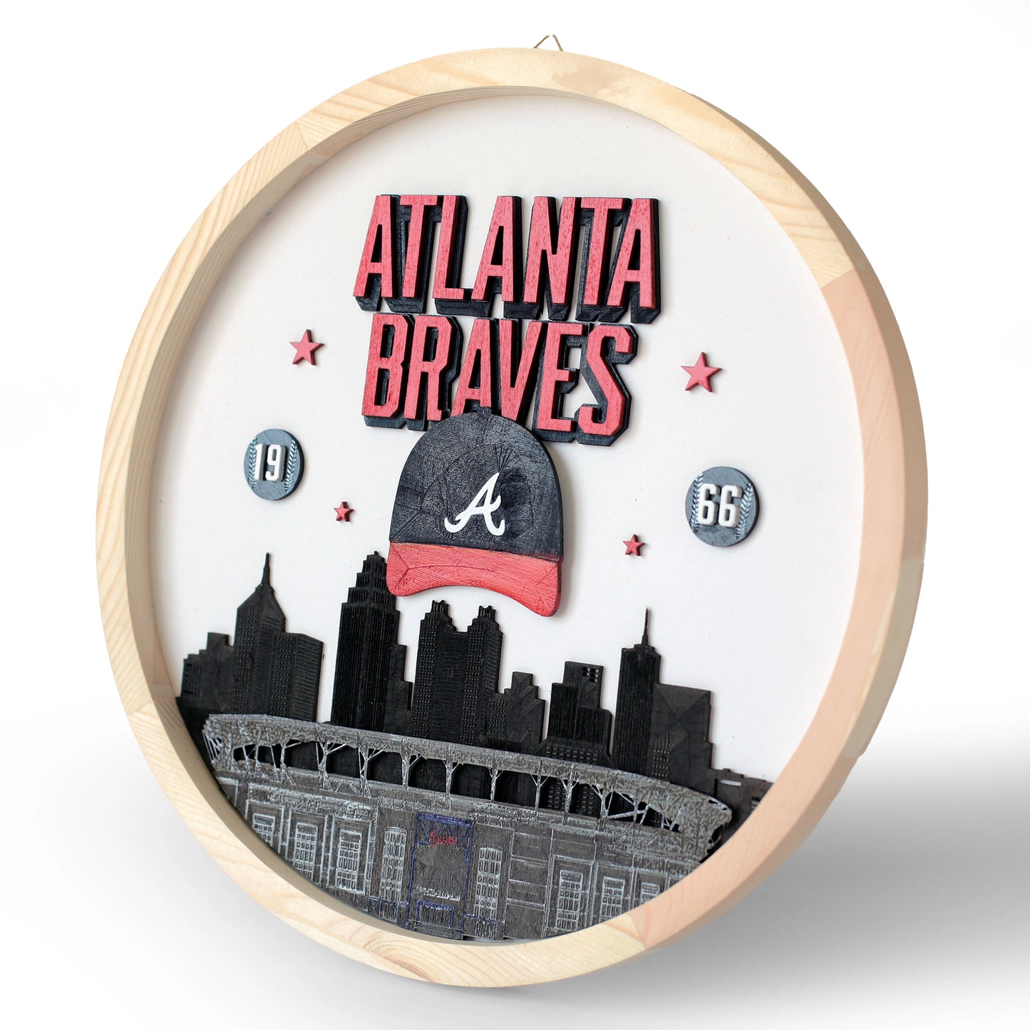 Atlanta Braves Baseball Wall Art