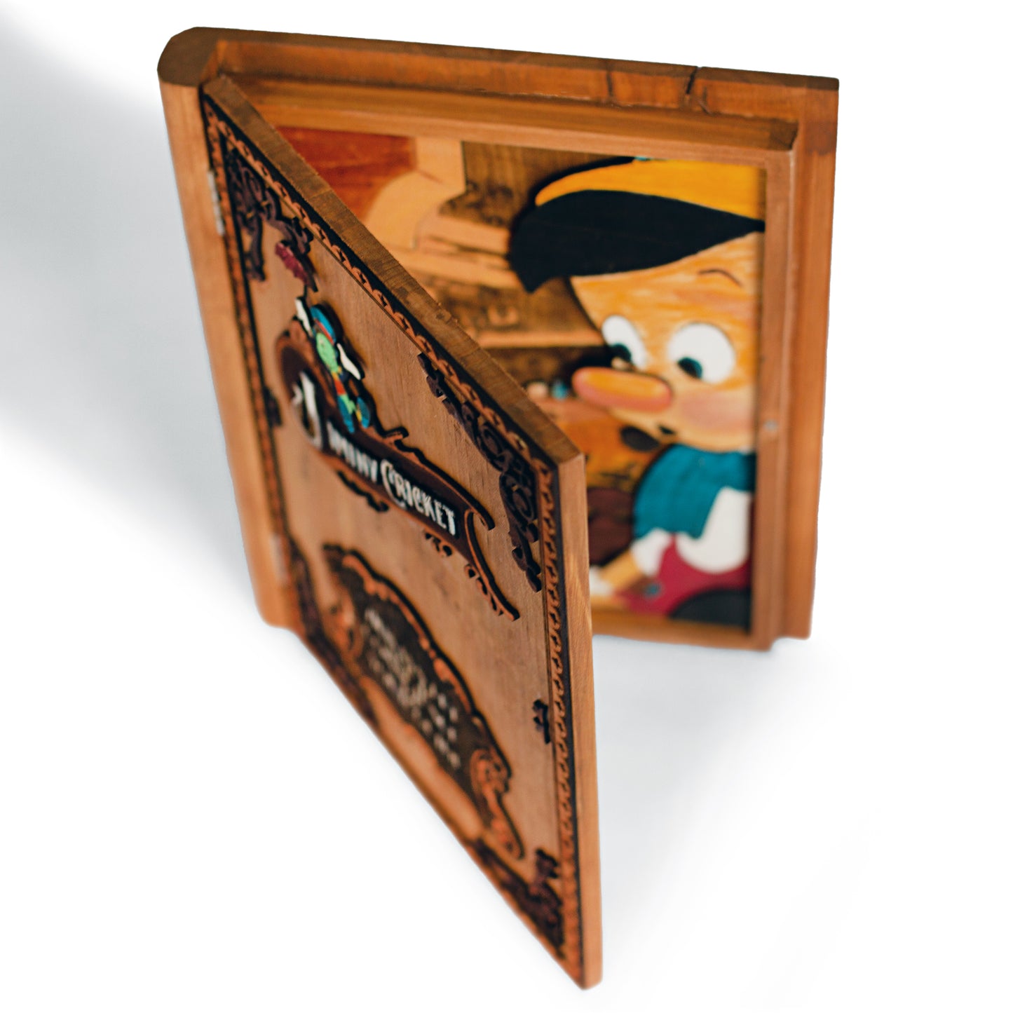 Jiminy Cricket 3D Wooden Book