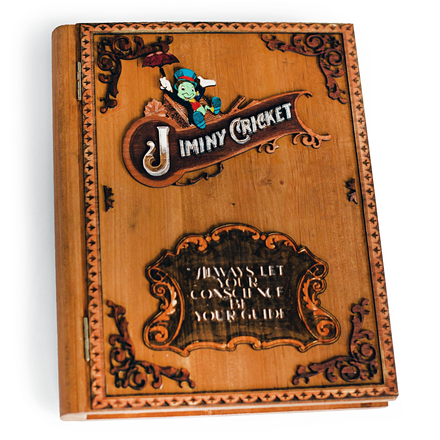 Jiminy Cricket 3D Wooden Book