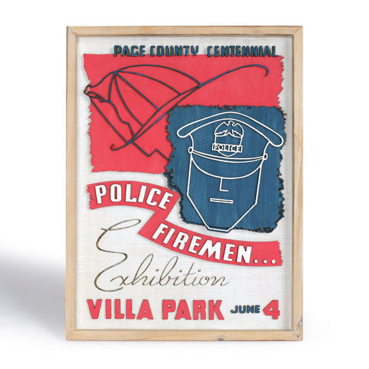 Police and Firemen Wall Art