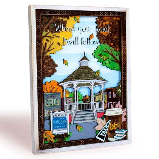 Gilmore Girls Stars Hollow 3D Wall Art