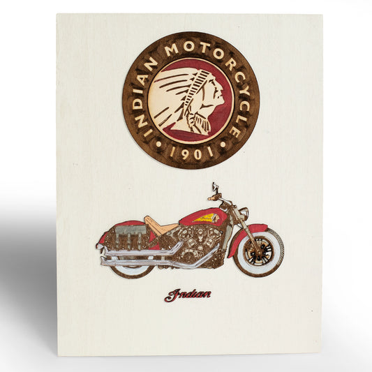 Indian Motorcycle Wall Art