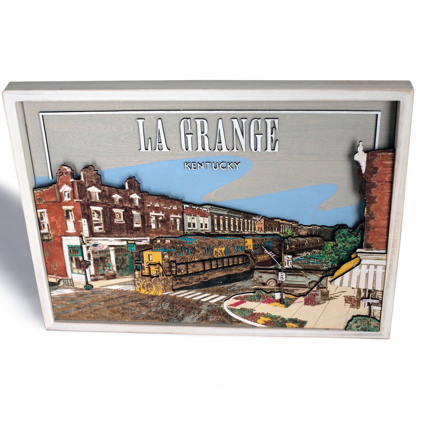 Main Street La Grange Kentucky 3D Wall Art