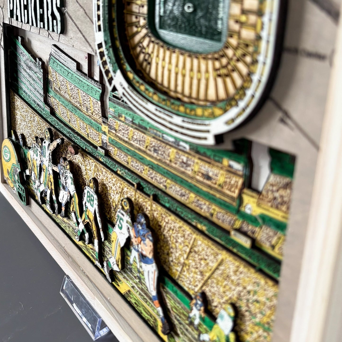 Green Bay Packers 3D Wall Art