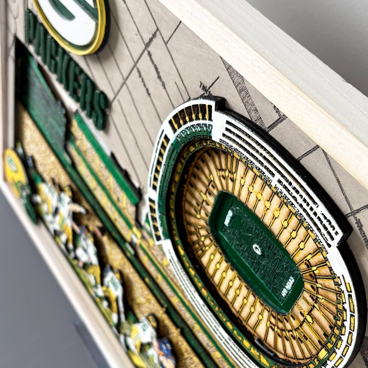 Green Bay Packers 3D Wall Art