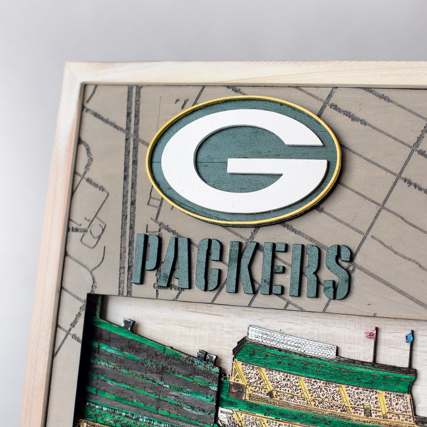 Green Bay Packers 3D Wall Art