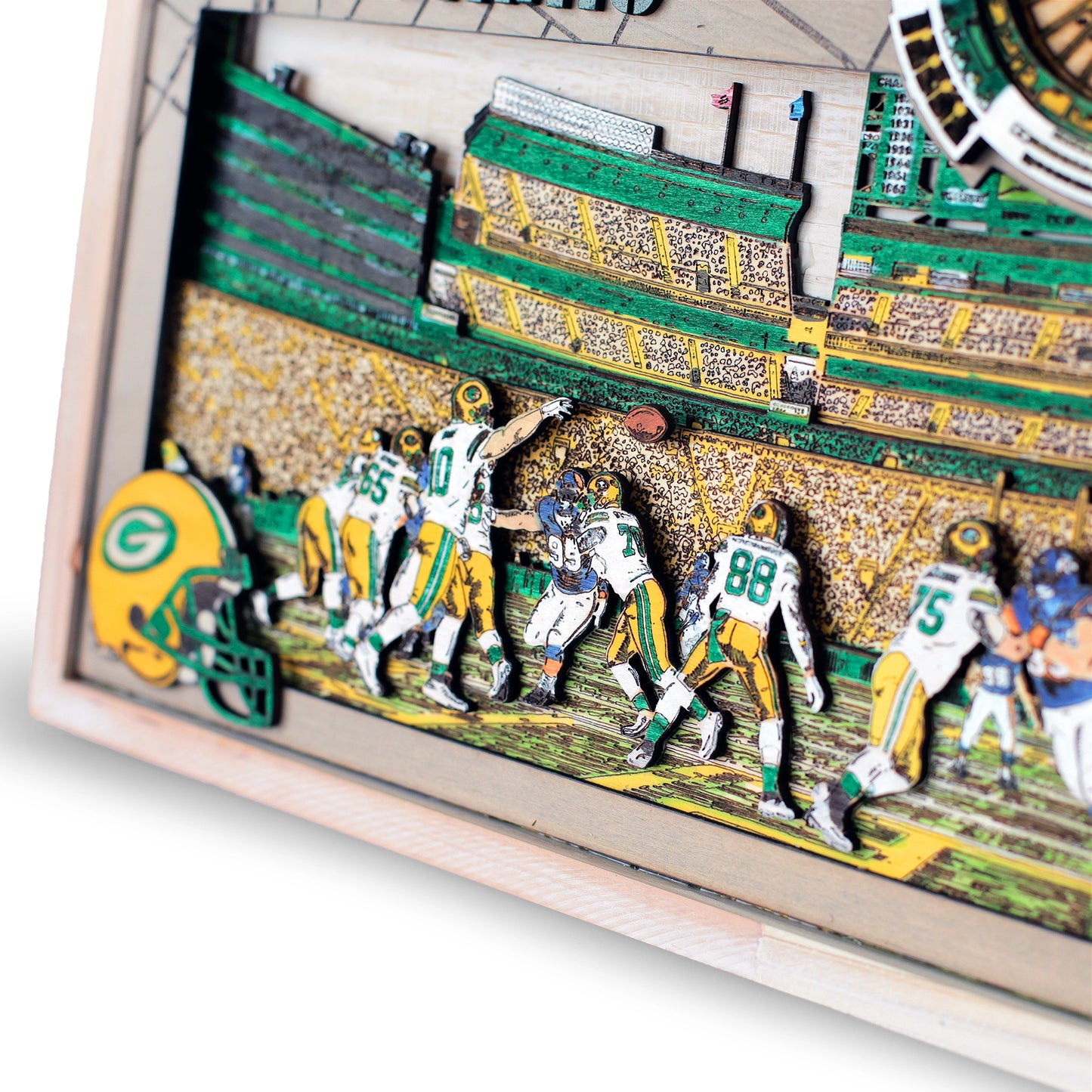Green Bay Packers 3D Wall Art