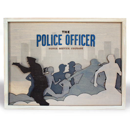 Police Officer Wall Art