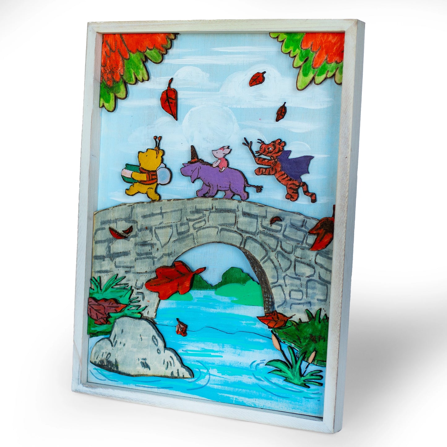 Winnie the Pooh, Tigger, and Piglet Wall Art