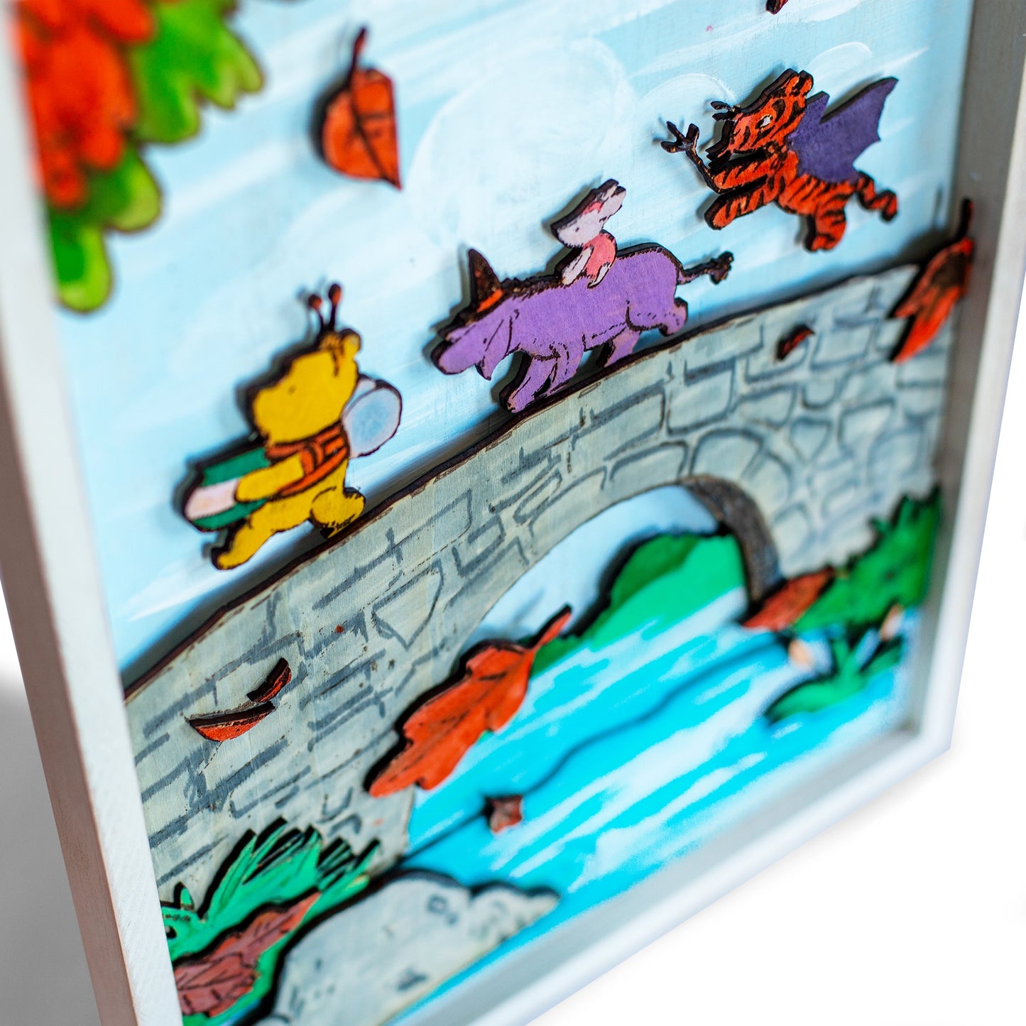 Winnie the Pooh, Tigger, and Piglet Wall Art