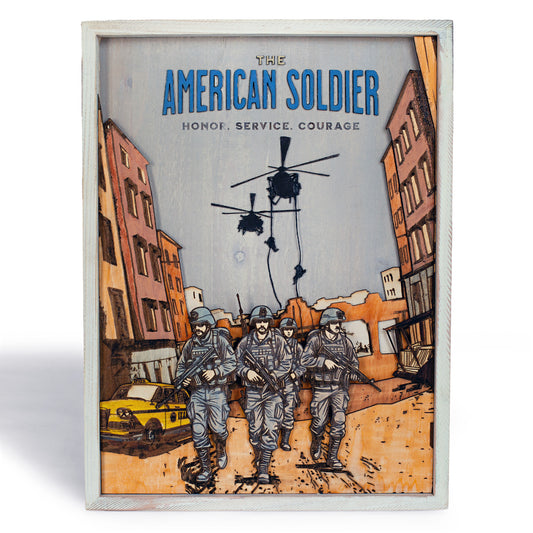 American Soldier Wall Art