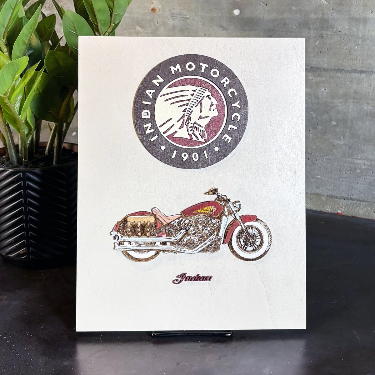 Indian Motorcycle Wall Art